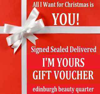 christmas beauty salon edinburgh